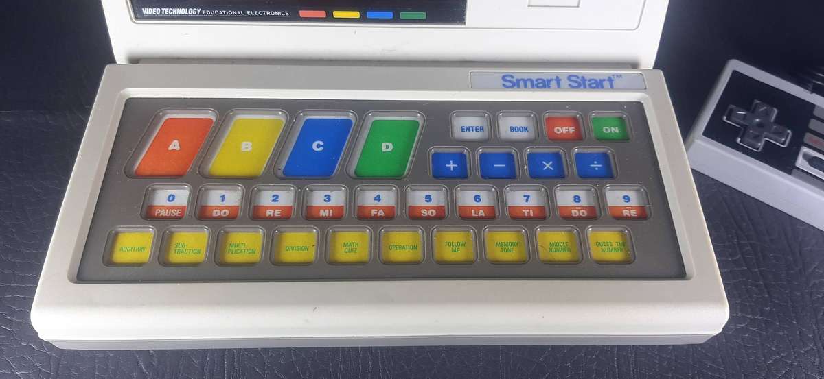 1987 Smart Start Vintage Math Computer Toy with Remote