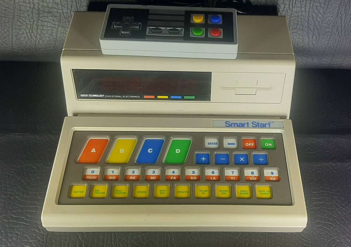 1987 Smart Start Vintage Math Computer Toy with Remote