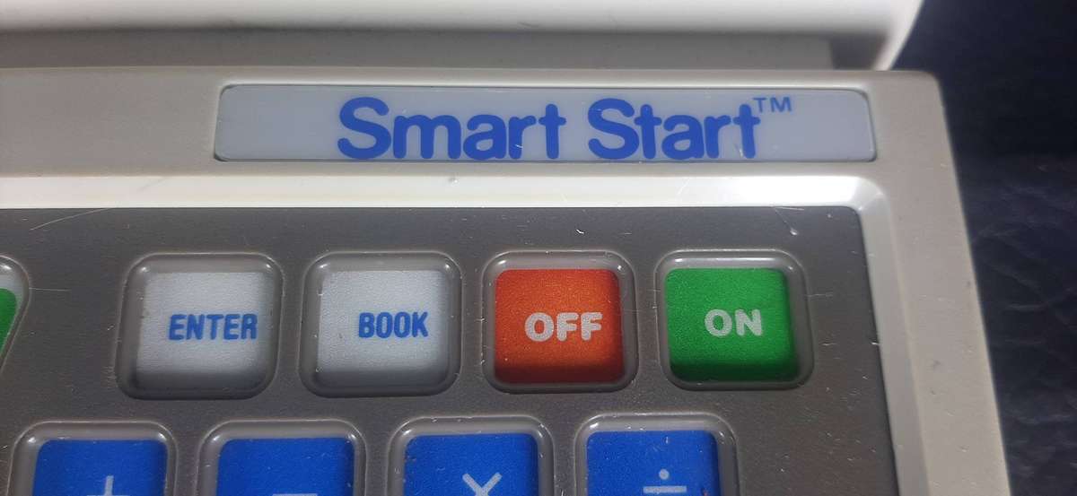 1987 Smart Start Vintage Math Computer Toy with Remote