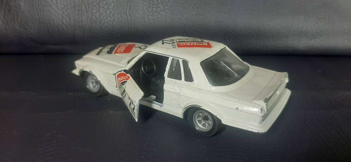 POLISTIL 1:25 MERCEDES 450 SLC  MADE IN ITALY  EXTREMELY RARE 1980s DIE-CAST RALLY CAR