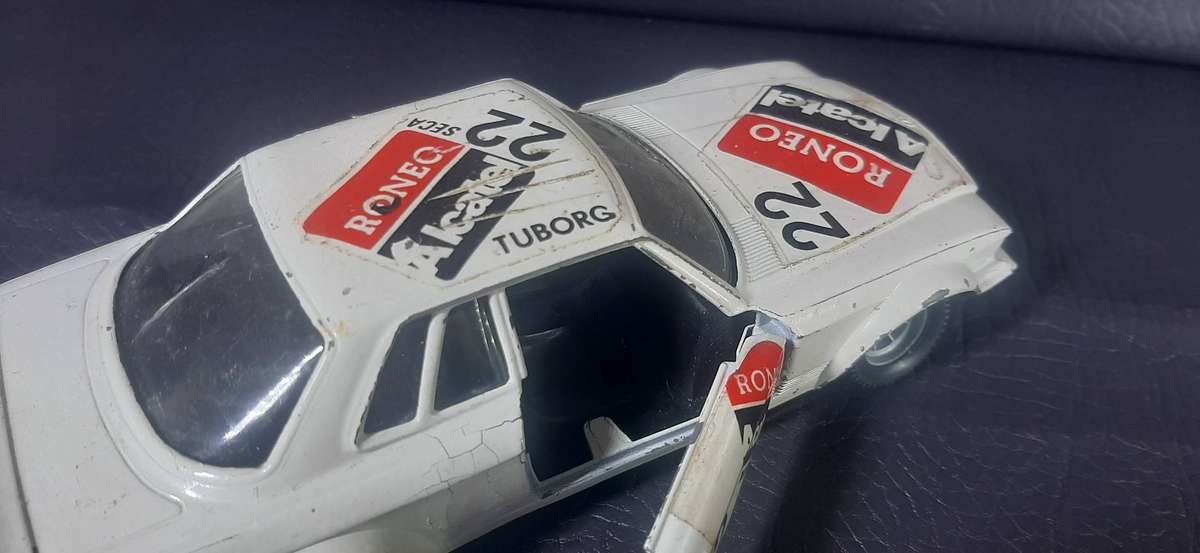 POLISTIL 1:25 MERCEDES 450 SLC  MADE IN ITALY  EXTREMELY RARE 1980s DIE-CAST RALLY CAR