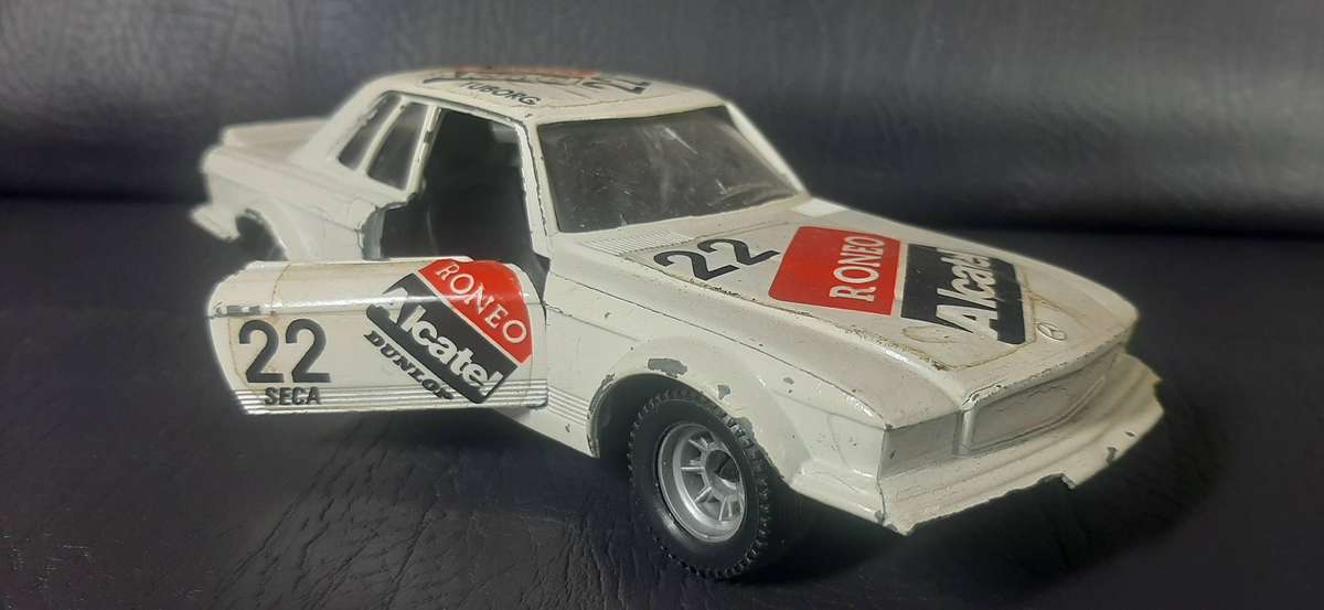 POLISTIL 1:25 MERCEDES 450 SLC  MADE IN ITALY  EXTREMELY RARE 1980s DIE-CAST RALLY CAR