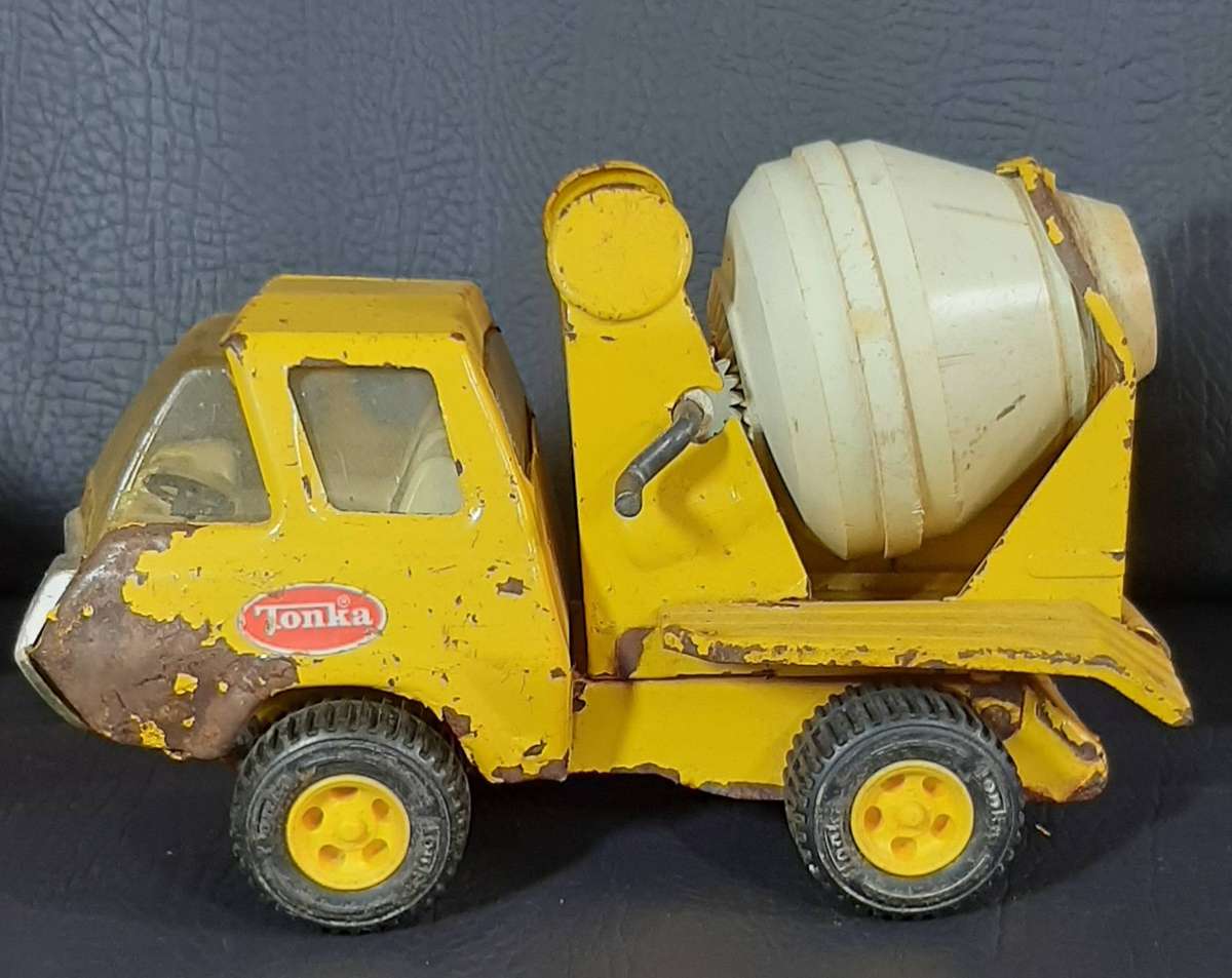 1980s TONKA DIE-CAST CONSTRUCTION TRIO  HEAVY METAL, FULLY FUNCTIONAL