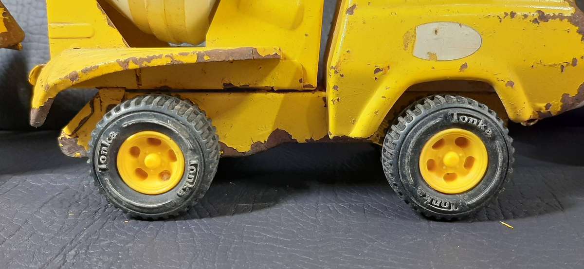 1980s TONKA DIE-CAST CONSTRUCTION TRIO  HEAVY METAL, FULLY FUNCTIONAL