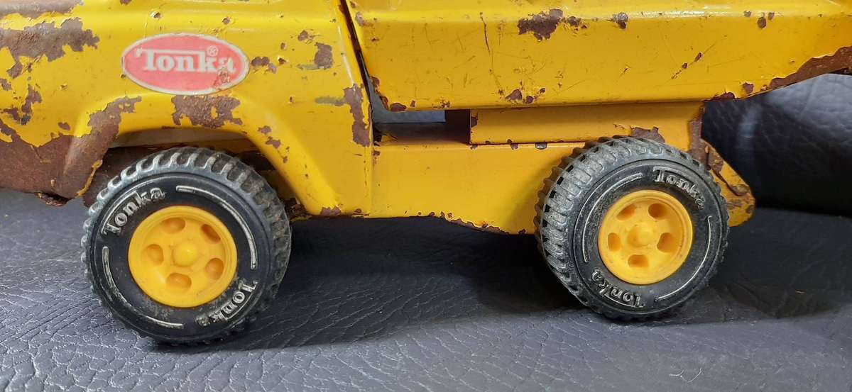 1980s TONKA DIE-CAST CONSTRUCTION TRIO  HEAVY METAL, FULLY FUNCTIONAL