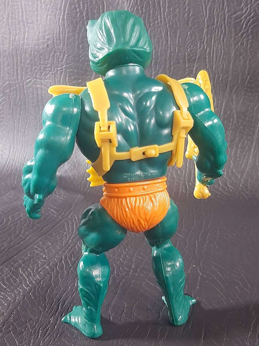 MASTERS OF THE UNIVERSE  MER-MAN (1982) ORIGINAL SEA-WARRIOR WITH CORAL-BLADE