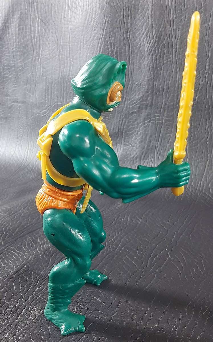 MASTERS OF THE UNIVERSE  MER-MAN (1982) ORIGINAL SEA-WARRIOR WITH CORAL-BLADE