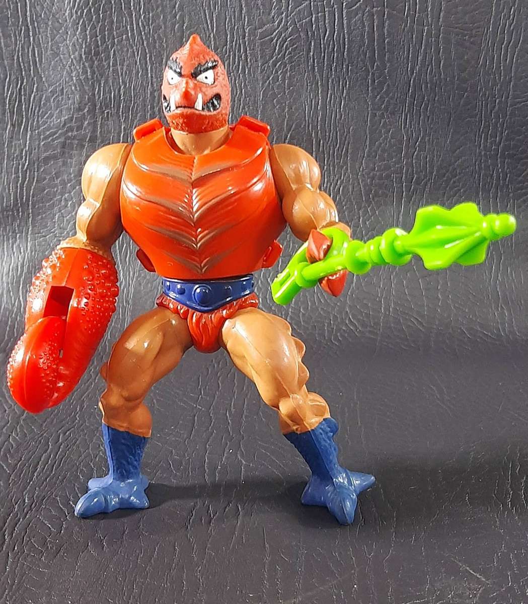 MASTERS OF THE UNIVERSE  CLAWFUL (1984) EVIL CRAB WARRIOR WITH MONSTROUS GRIP