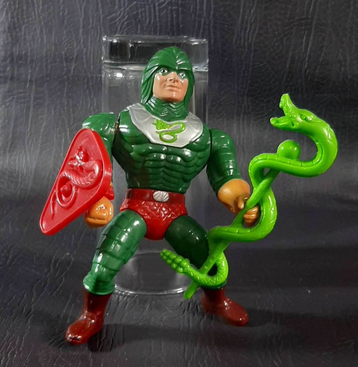 MASTERS OF THE UNIVERSE  KING HISS (1986) SNAKE-MAN SUPREME WITH HIDDEN HORROR