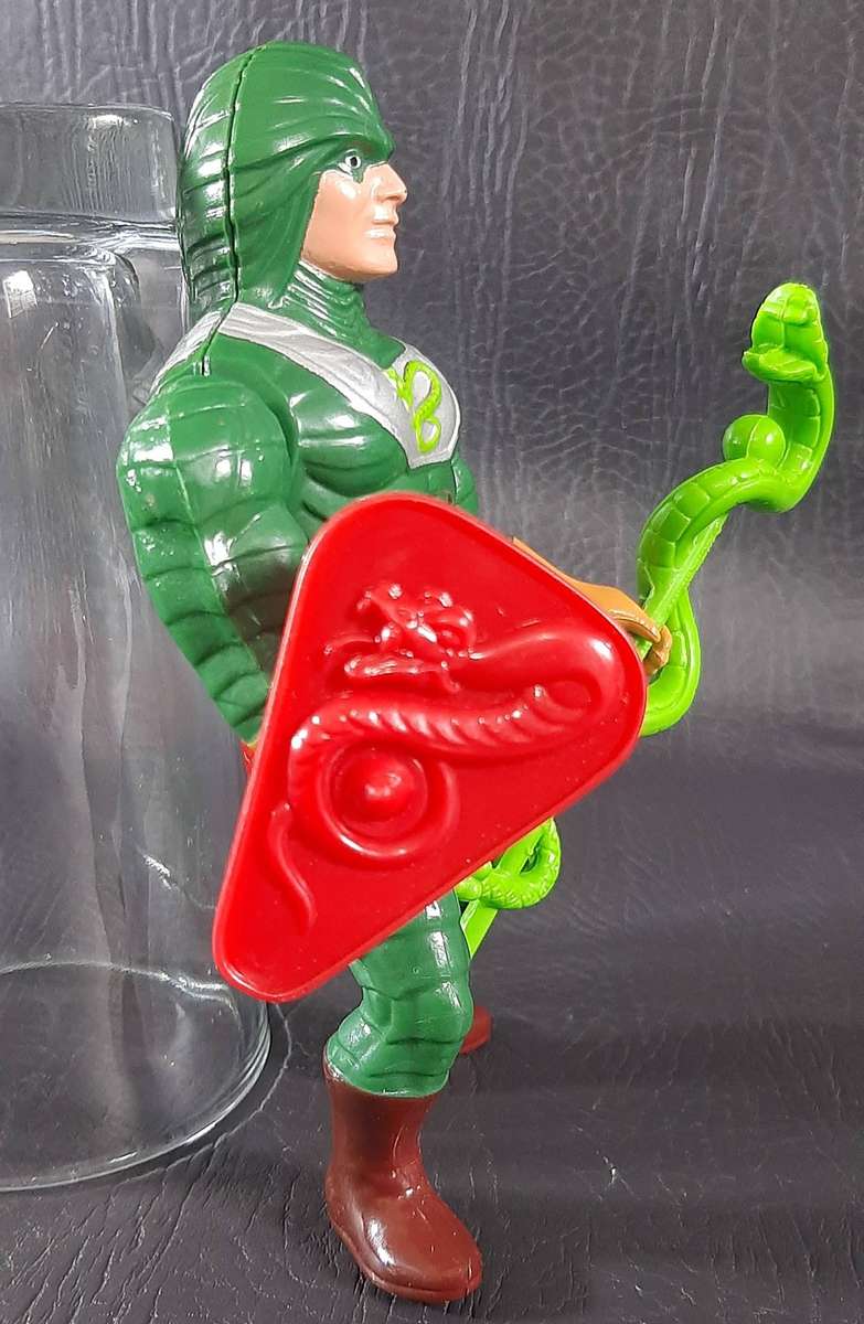 MASTERS OF THE UNIVERSE  KING HISS (1986) SNAKE-MAN SUPREME WITH HIDDEN HORROR