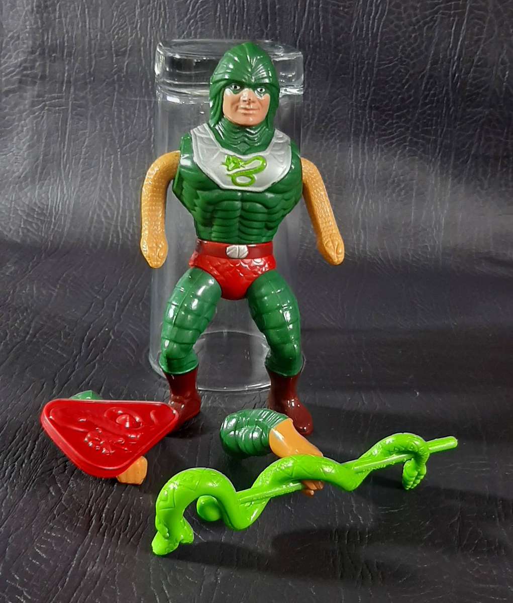 MASTERS OF THE UNIVERSE  KING HISS (1986) SNAKE-MAN SUPREME WITH HIDDEN HORROR