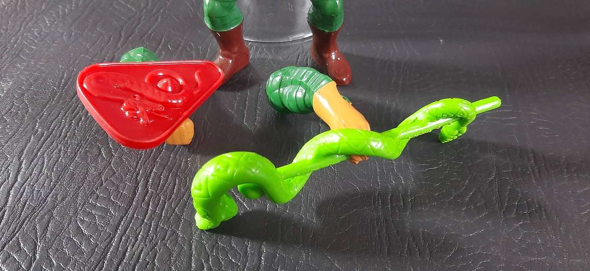 MASTERS OF THE UNIVERSE  KING HISS (1986) SNAKE-MAN SUPREME WITH HIDDEN HORROR