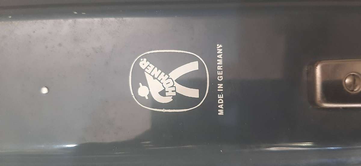 HOHNER MELODICA PIANO 26  VINTAGE PORTABLE KEYBOARD WITH CASE AND ORIGINAL INSTRUCTION SHEETS