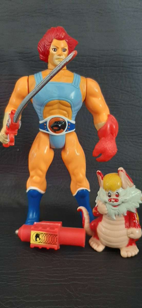 THUNDERCATS  LION-O & SNARF SET (WAVE 2, 1986)  VINTAGE LJN SERIES 2 DUO