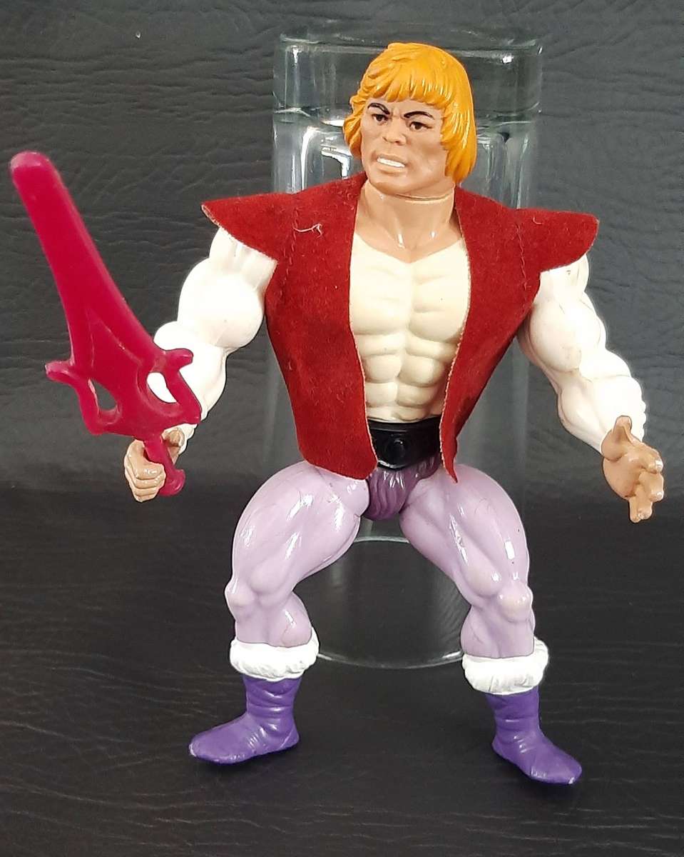 MASTERS OF THE UNIVERSE  PRINCE ADAM (WAVE 3, 1984)  VINTAGE MATTEL ACTION FIGURE