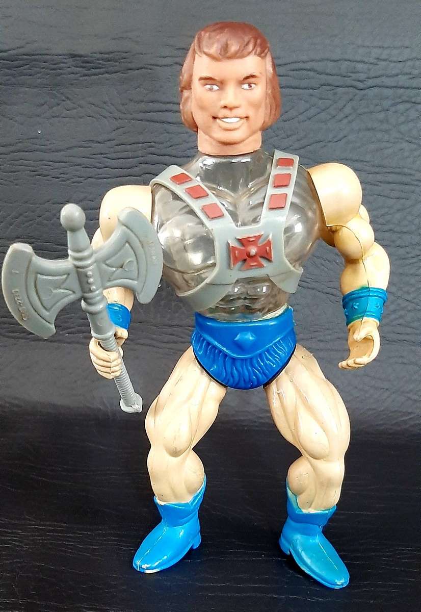 SPECLATRON  KANDAR (FLEXATRON SERIES, 1984)  ULTRA-RARE VINTAGE ACTION FIGURE