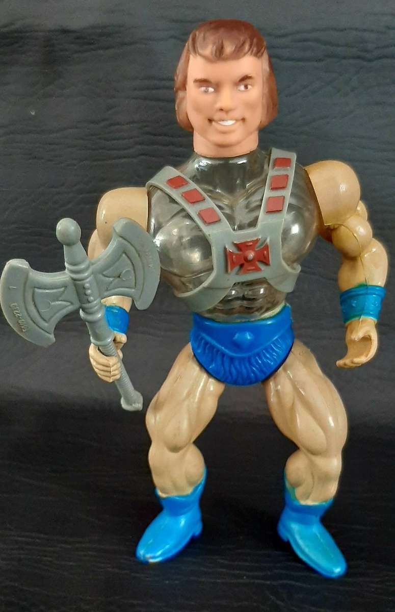 SPECLATRON  KANDAR (FLEXATRON SERIES, 1984)  ULTRA-RARE VINTAGE ACTION FIGURE