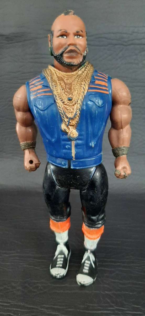VINTAGE 1984 B.A. BARACUS ACTION FIGURE  THE A-TEAM, LJN TOYS LTD.