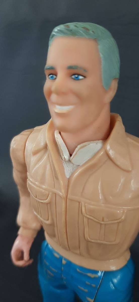 VINTAGE 1983 HANNIBAL SMITH ACTION FIGURE  THE A-TEAM, KENNER/CANNELL