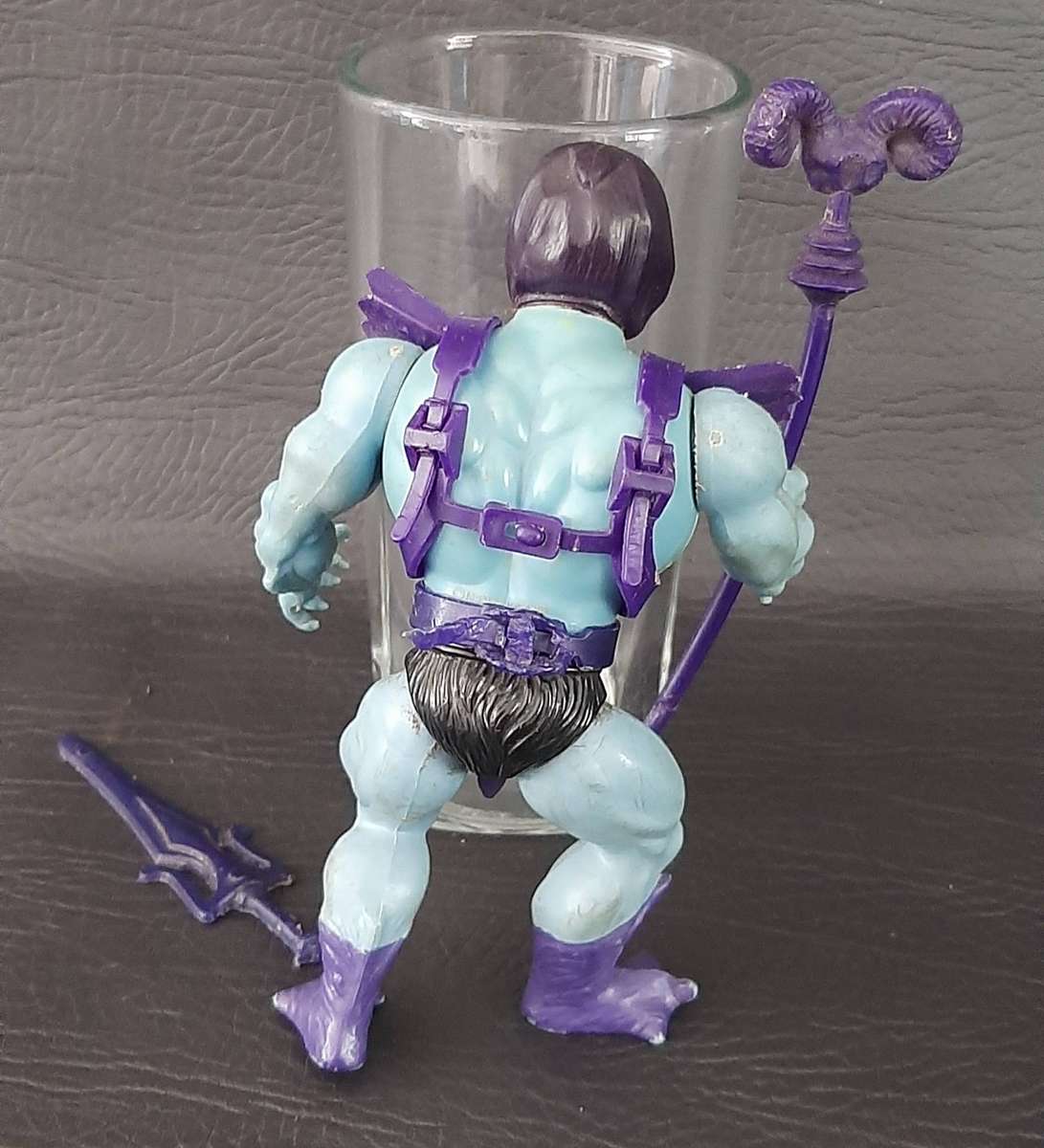MASTERS OF THE UNIVERSE  SKELETOR & SCREEECH SET (WAVE 2, 1983)  ULTRA-RARE VINTAGE MATTEL DUO