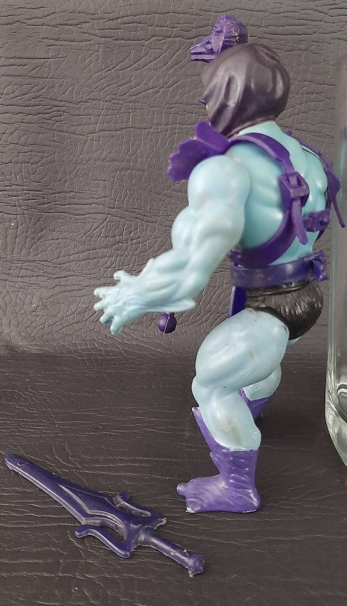 MASTERS OF THE UNIVERSE  SKELETOR & SCREEECH SET (WAVE 2, 1983)  ULTRA-RARE VINTAGE MATTEL DUO