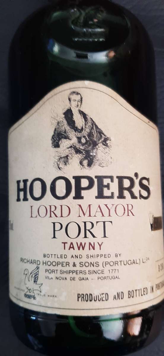 HOOPER'S LONDON MAYOR PORT  VINTAGE 1985 IMPORT