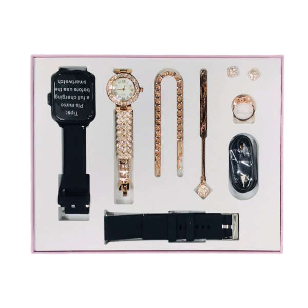 A59 PLUS SMART WATCH GIFT SET WITH COSTUME JEWELRY