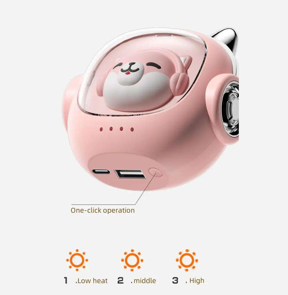 3 IN 1 - CUTE POWERBANK, NIGHTLIGHT AND HANDWARMER