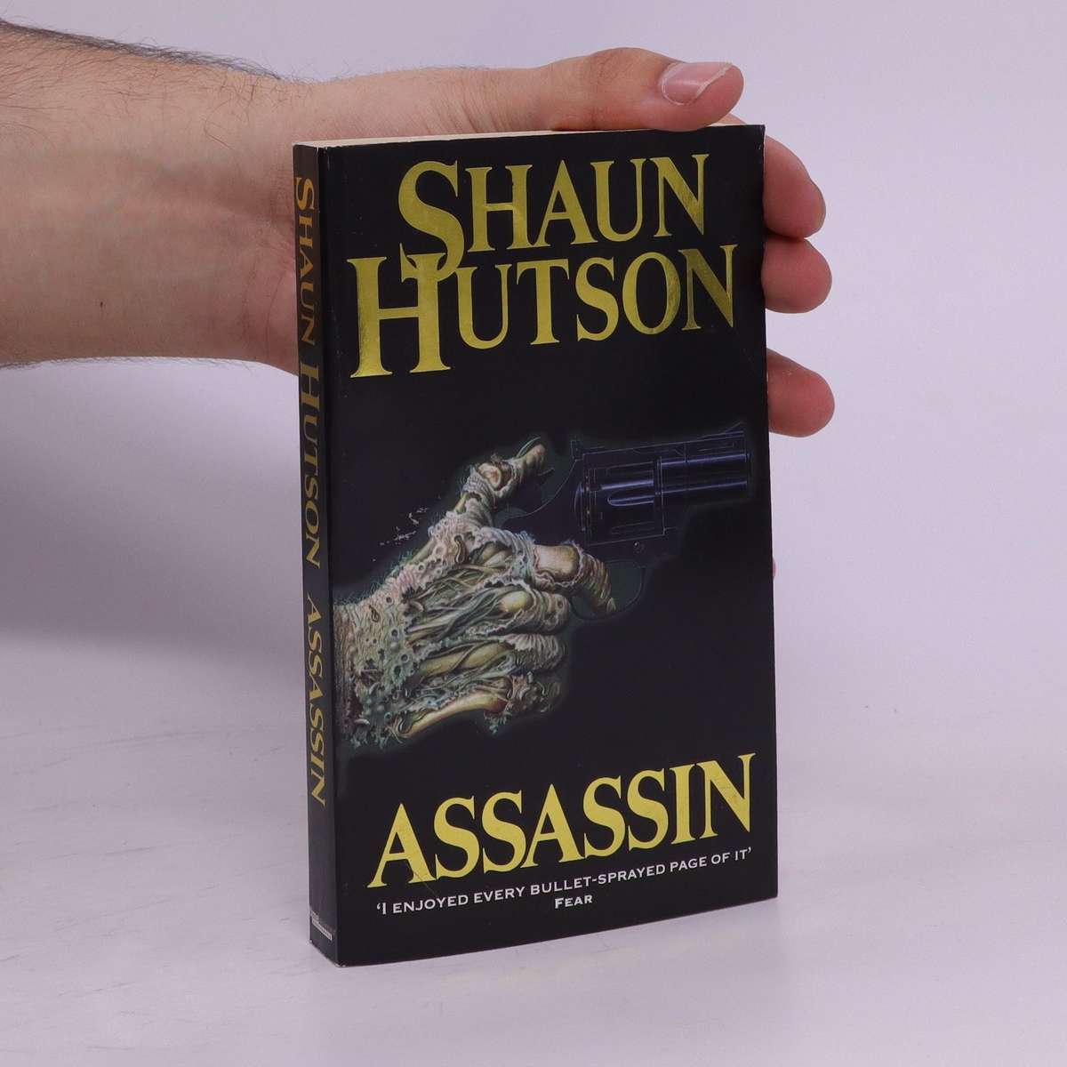 SHAUN HUTSON - Author of ASSASSIN - TIME WARNER PAPERBACKS - Book Condition: AS NEW*****