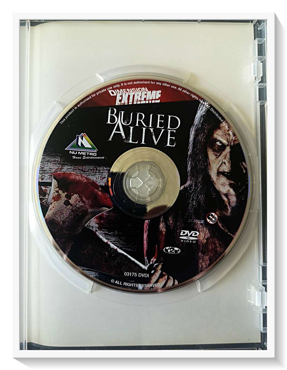 Buried Alive - Dimension Extreme - Horror - DVD - Condition - Excellent