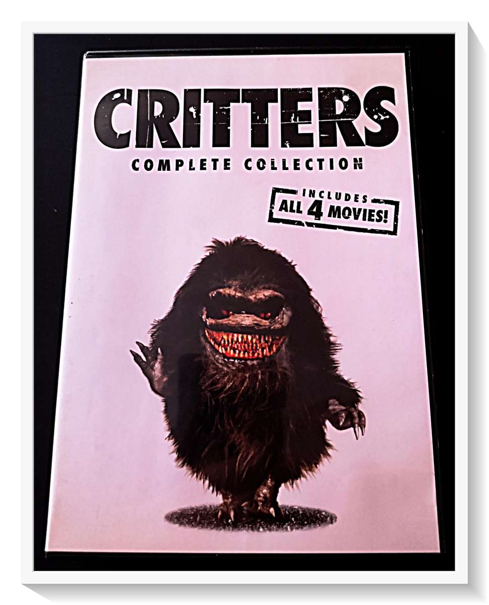 CRITTERS 1 - 4 - All Four Films - 4X Discs - DVD - Horror - Box Set - Like New Condition ***