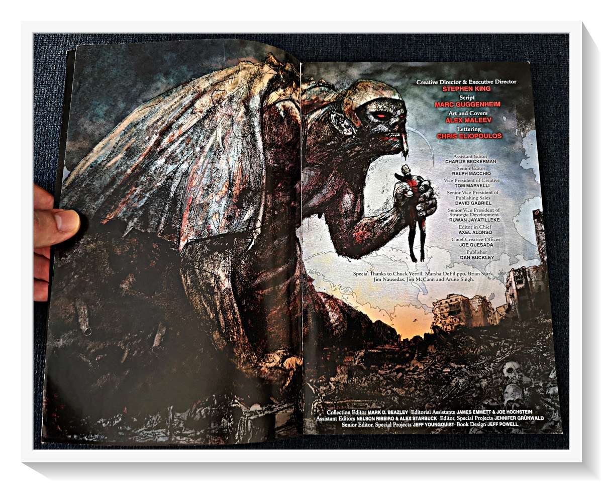 Stephen King - Graphic Novel of the Short Story Titled 'N' by Guggenheim & Maleev - Excellent Cond.