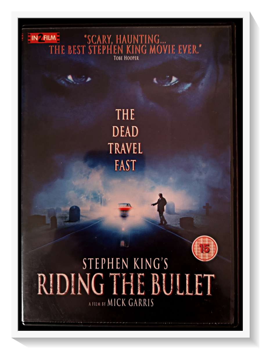 Stephen King's RIDING THE BULLET - DVD - Horror - Special Features - Disc & Casing in A+ Condition*