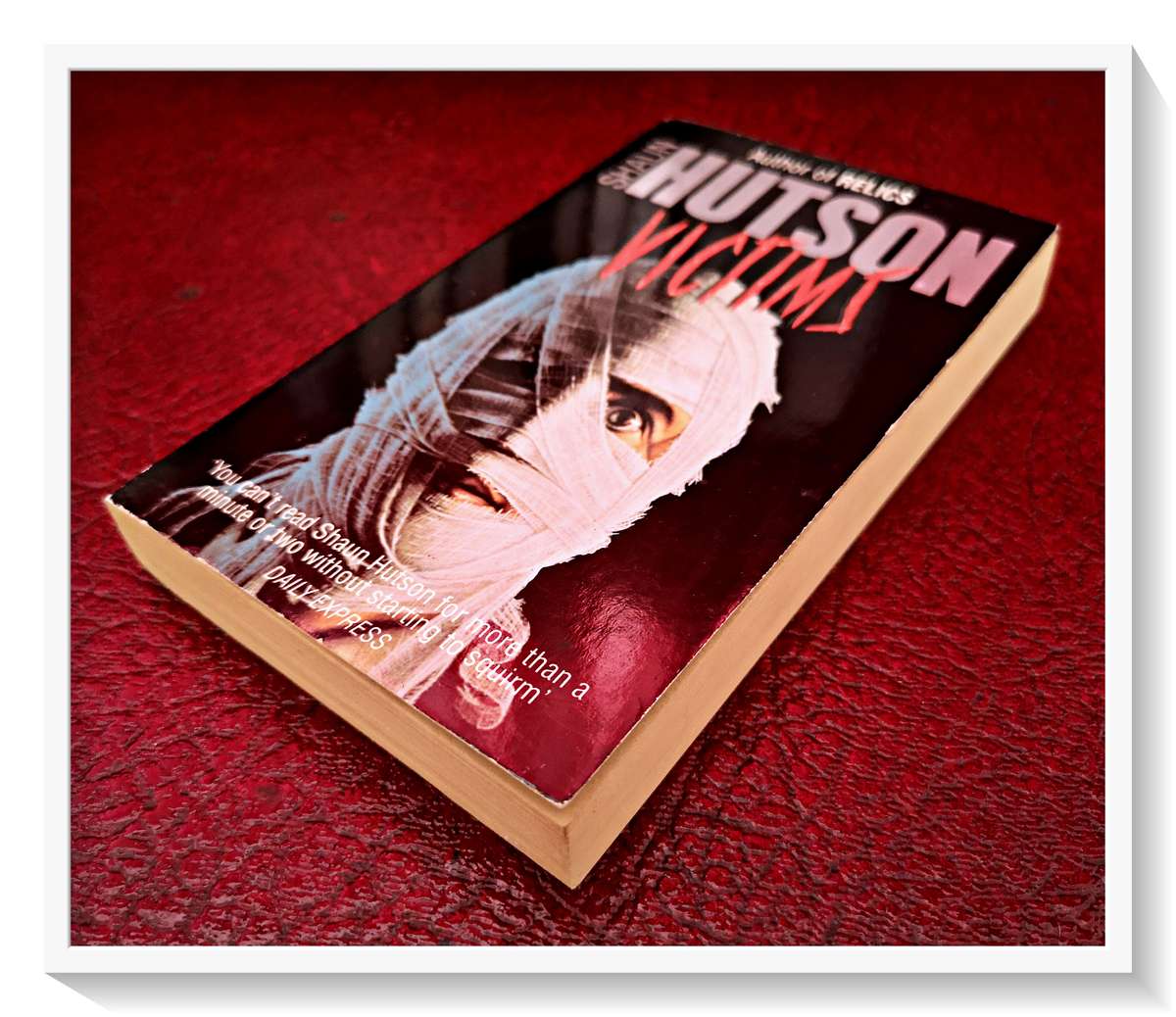 Shaun Hutson Victims 1988  Paperbacks from Hell - STAR BOOKS - Condition Very Good