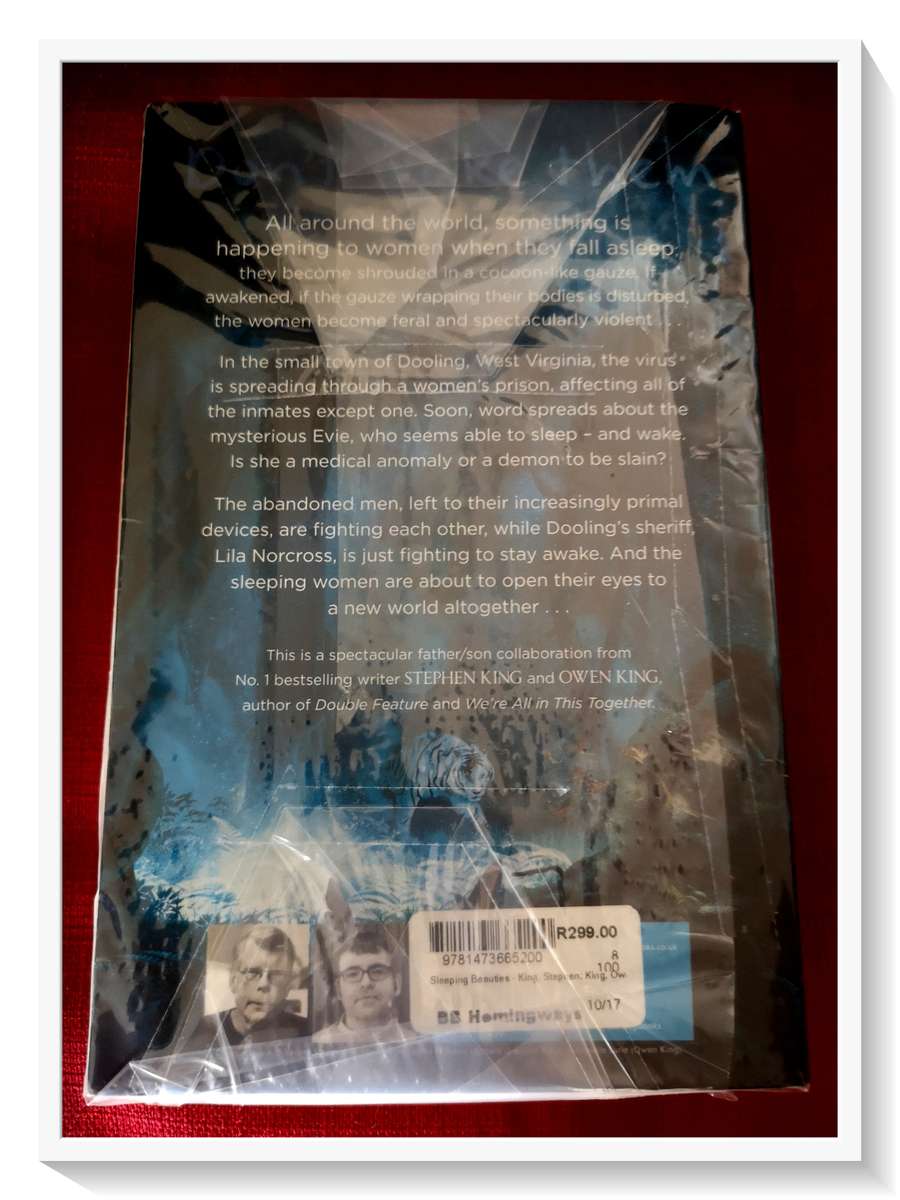 Stephen King and Owen King Sleeping Beauties Large Hodder and Stoughter 1st Edition - Once Read Only