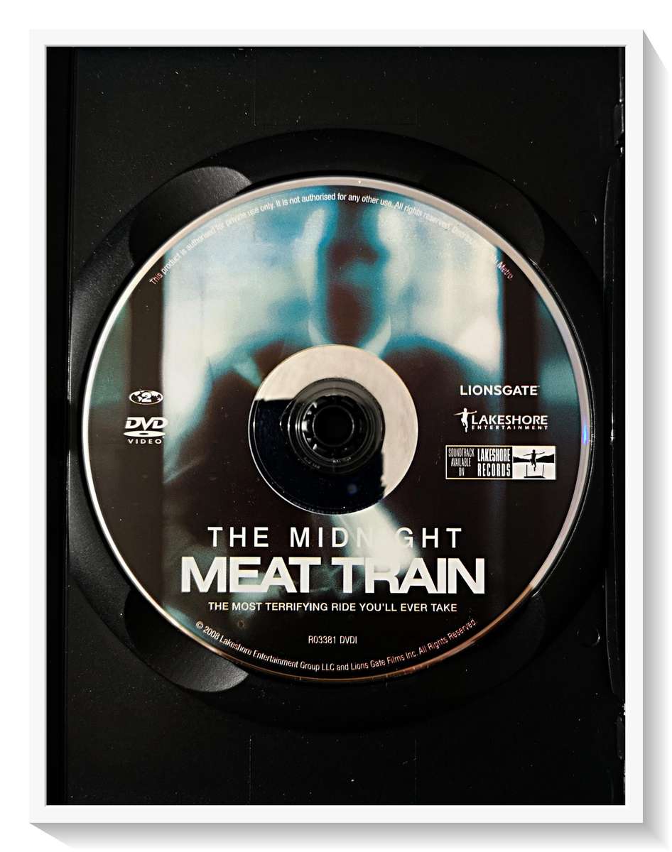 The Midnight Meat Train - Horror - Clive Barker - DVD - Condition: Very Good ***