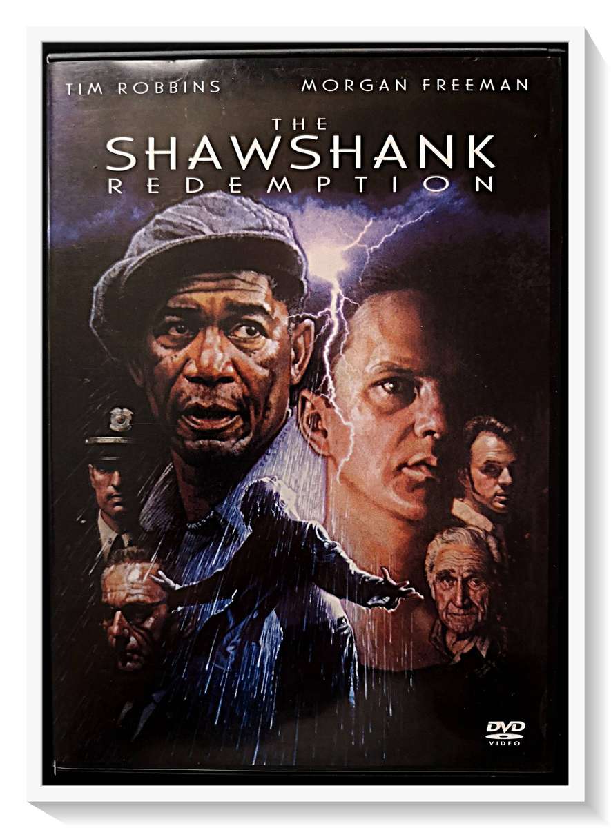 The Shawshank Redemption - Drama - Classic - DVD - Disc and Casing in Very Good Condition