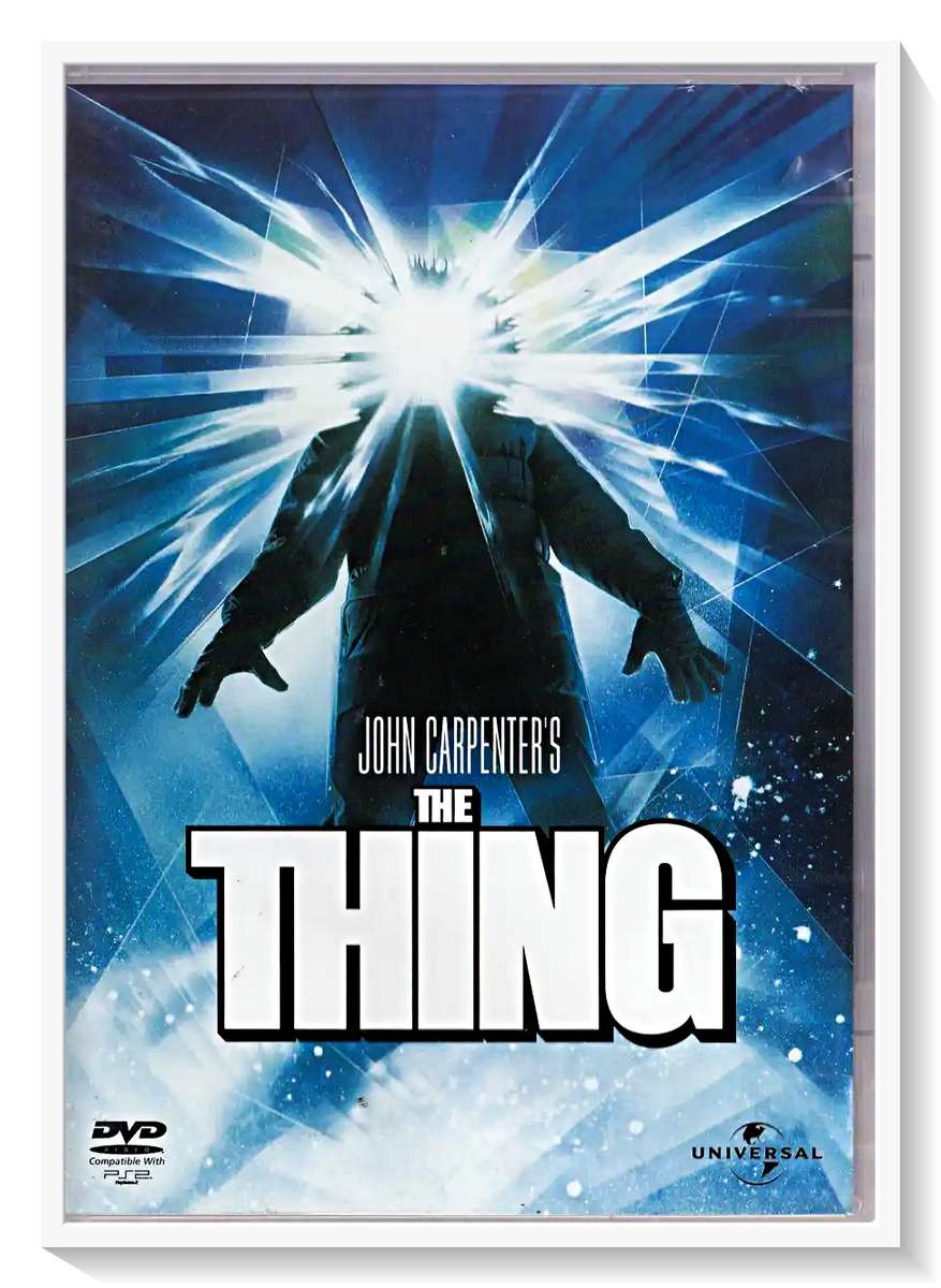 The Thing - CULT CLASSIC - JOHN CARPENTER - Classic Cosmic Horror - Casing & Disc in Excellent Cond.