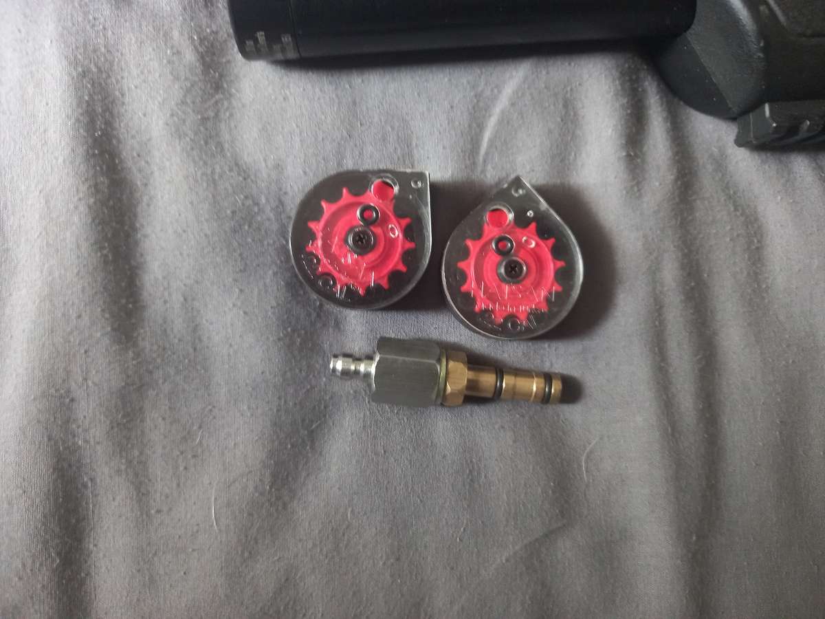 Hatsan Flash .22 with 3-9 scope and rifle bag