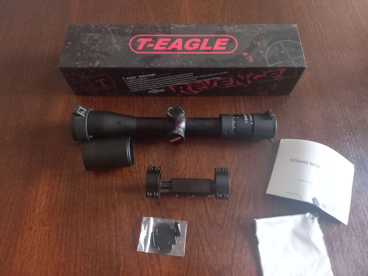 T-EAGLE R 4-16X44 SF P3 with ZERO RECOIL dovetail mount