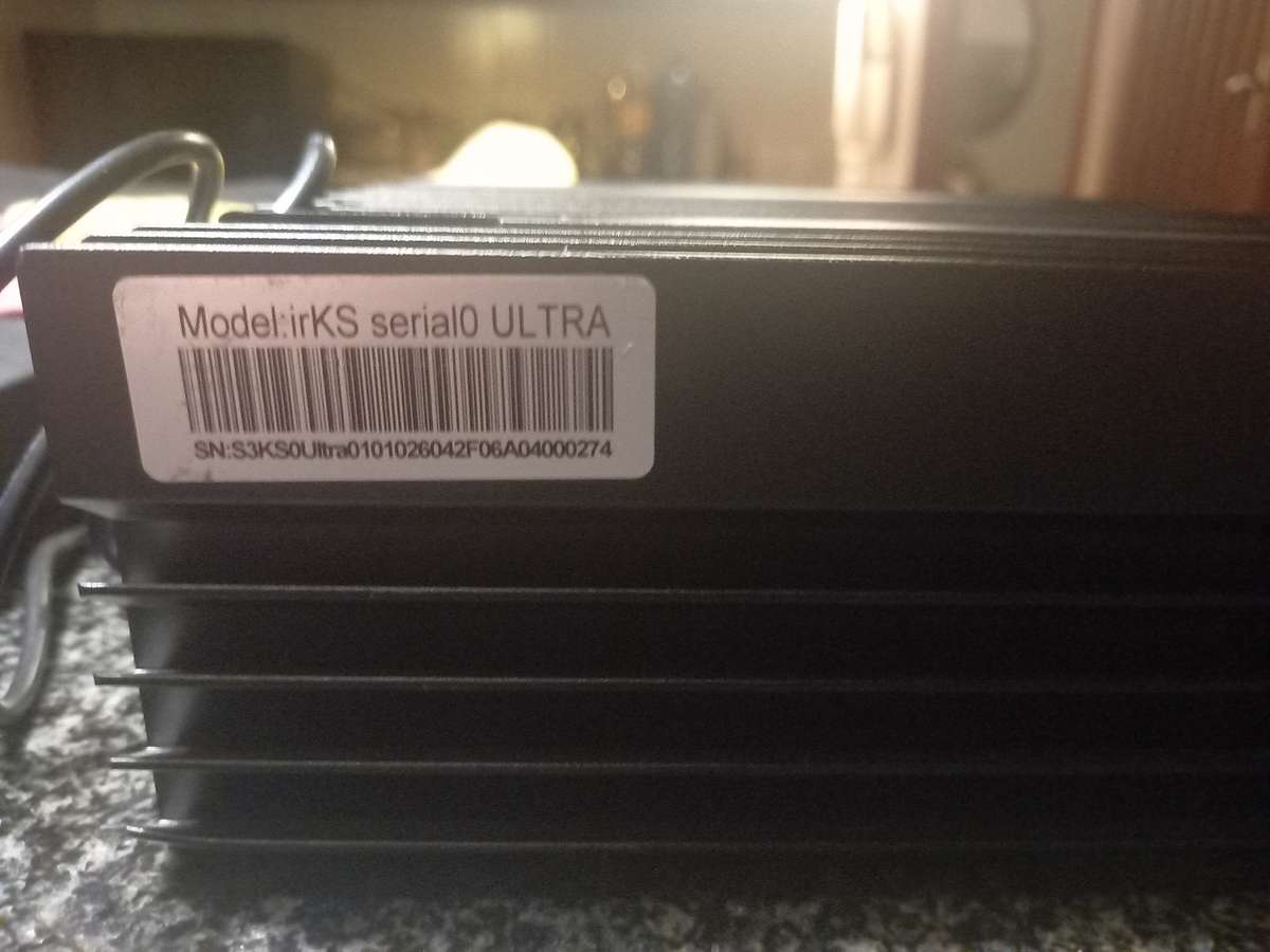 ICERIVER ASIC KS0 Ultra 400Gh 100W Kaspa KAS Miner with PSU (KASPA MINER)