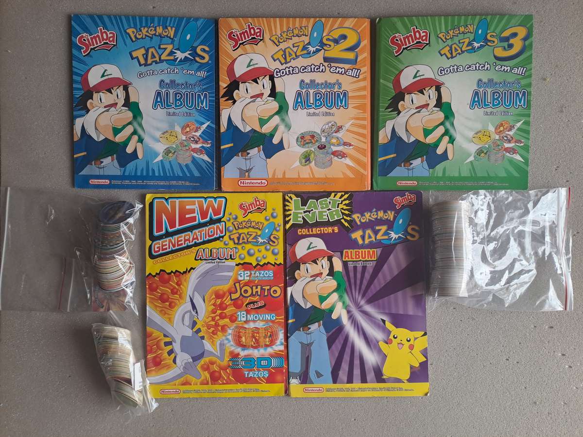 Lot of Pokemon Simba Tazos