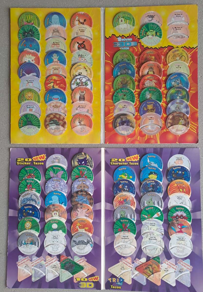 Lot of Pokemon Simba Tazos