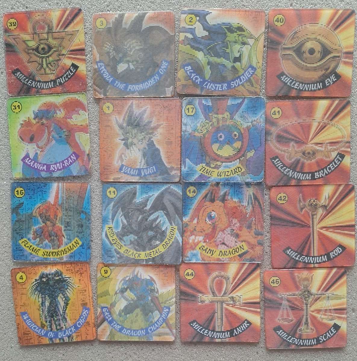 Lot of Pokemon Simba Tazos