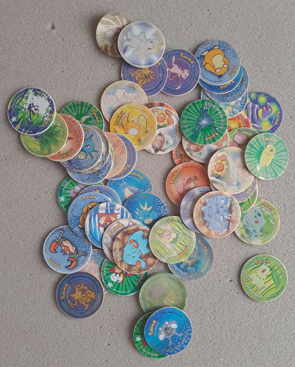 Lot of Pokemon Simba Tazos