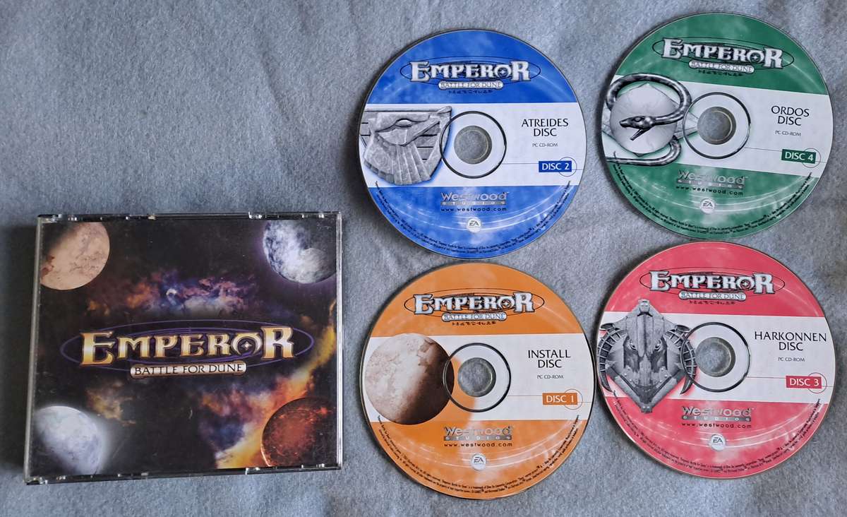 PC CD classic: Emperor Battle for Dune.