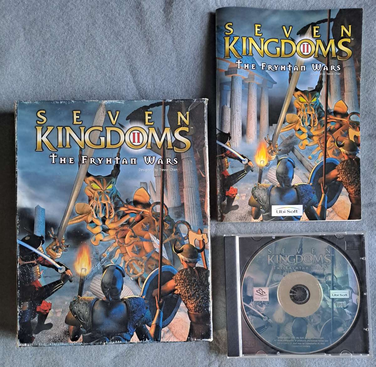 PC CD classic big box: Seven Kingdoms 2 The Fryhthan Wars.