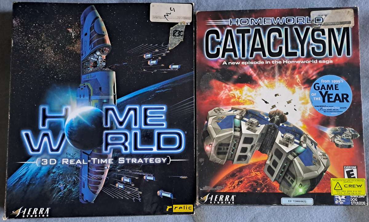 PC CD classic big box: Homeworld collection