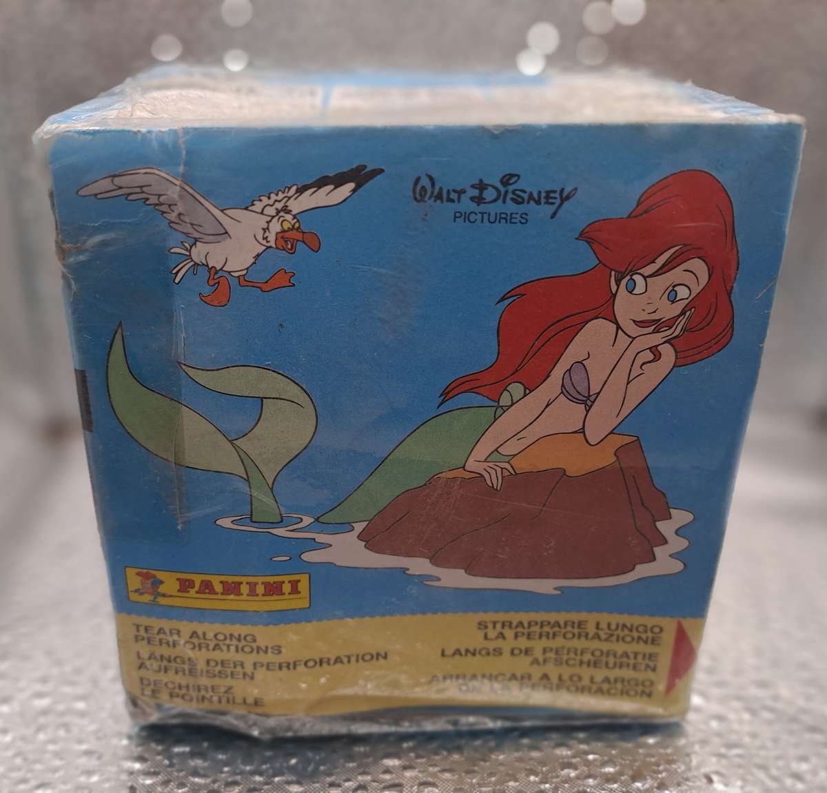 Panini Walt Disney The Little Mermaid sealed box.