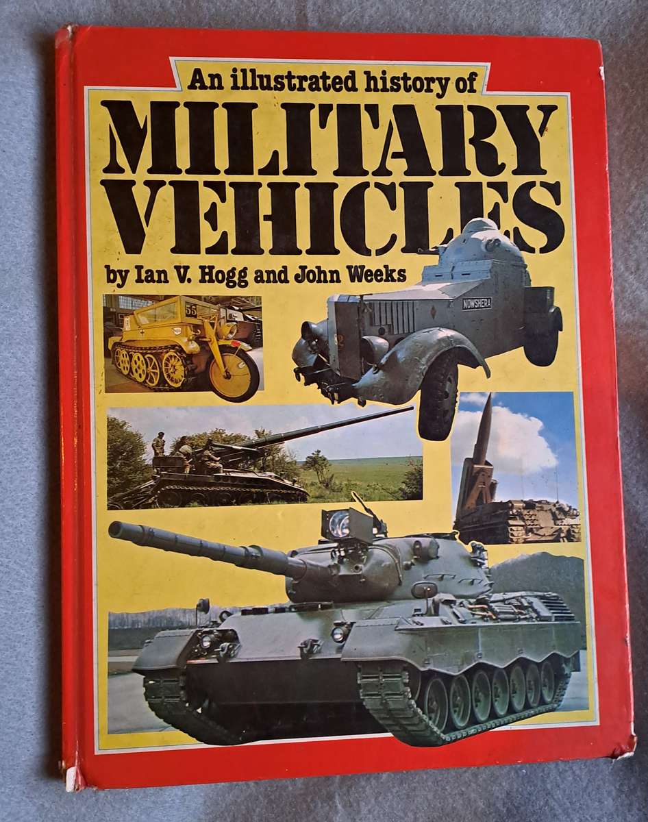An illustrated history of military vihicles.